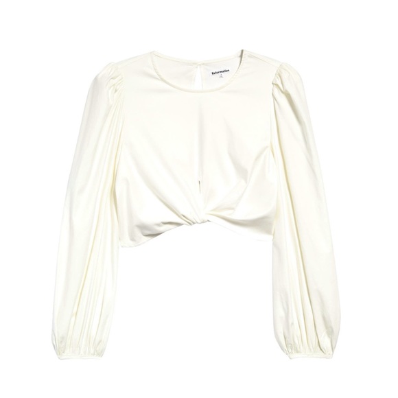 Reformation Derek long sleeve crop top - Picture 15 of 15